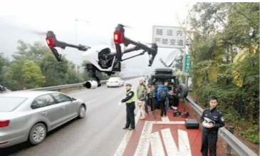 安徽無人機“交警”助力交通管理，讓道路更順暢