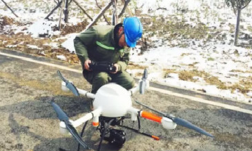 無人機鐵路高壓線路巡檢